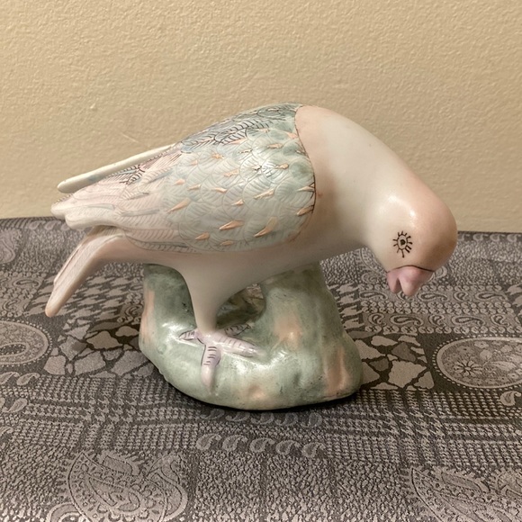 MCM Chinoiserie Indochina hand painted pigeon - Picture 1 of 6